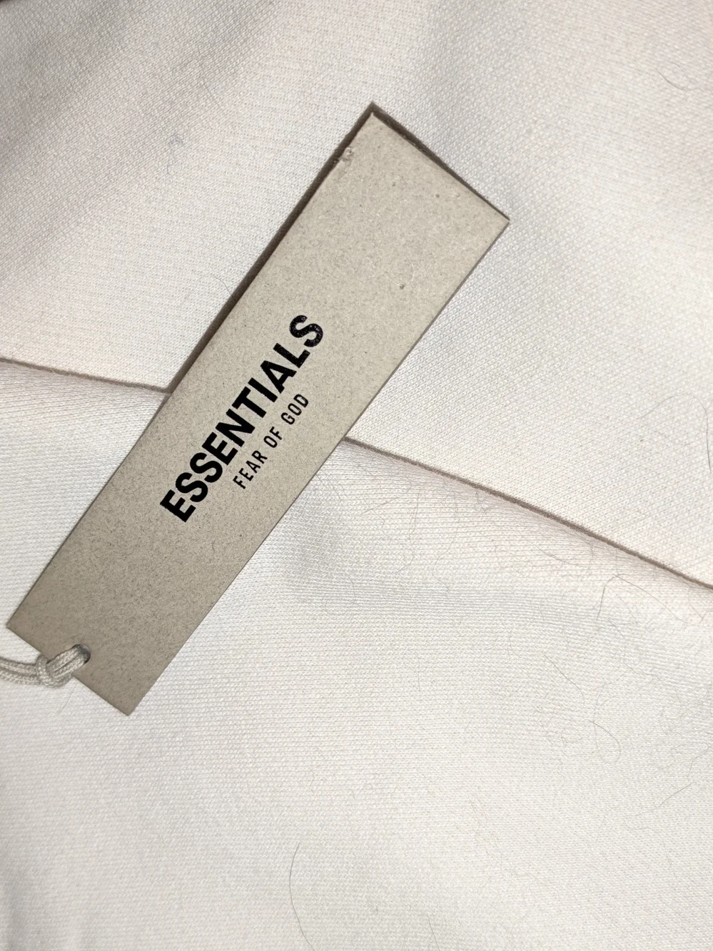 Essentials FOG Cream Hoodie